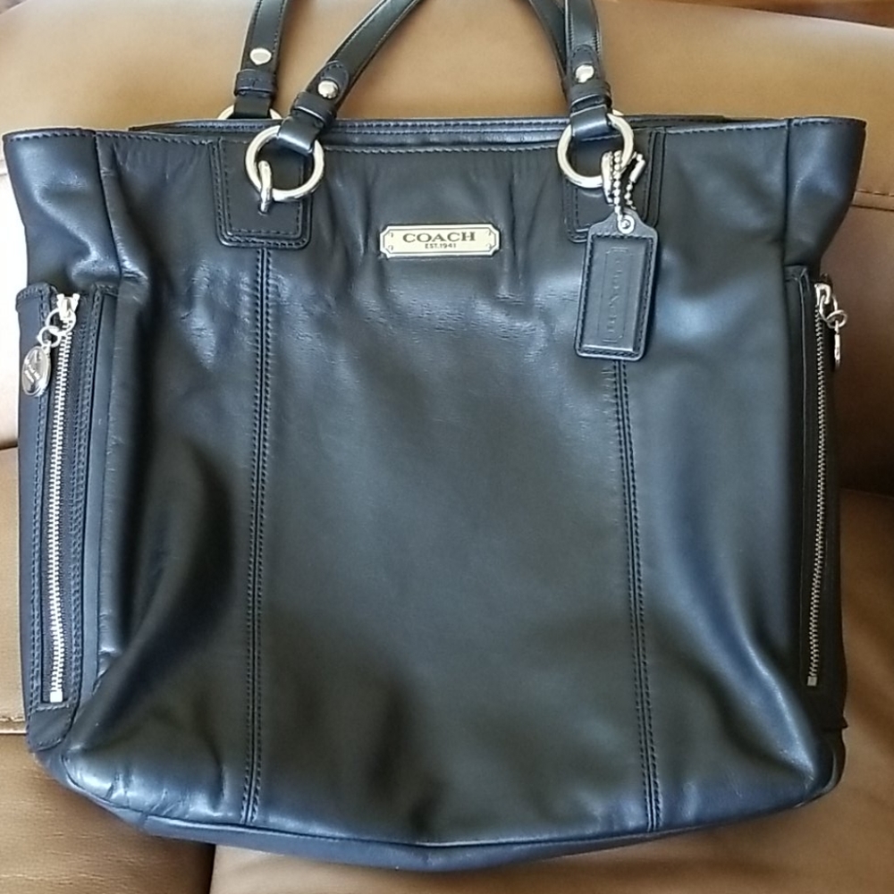 Coach Leather Tote